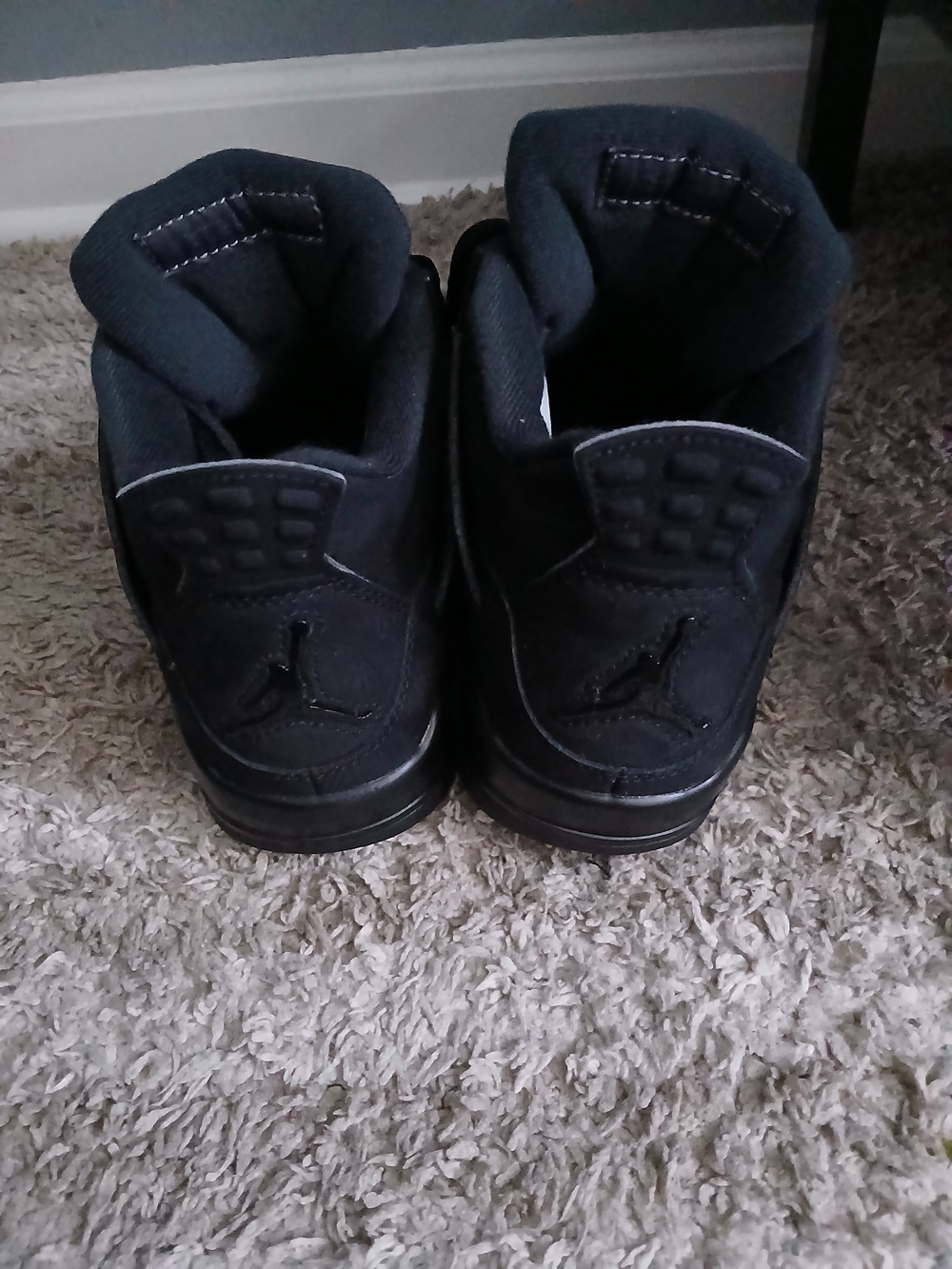 Jordan Men's Black High-Top Basketball Sneakers - Picture 2 of 4